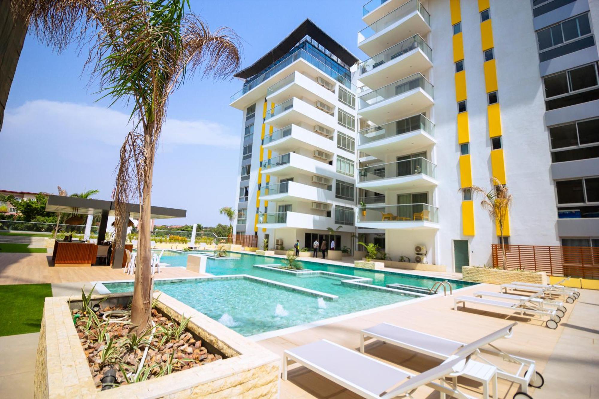 The Pavilion 1Bdr Luxury Apt Accra Esterno foto