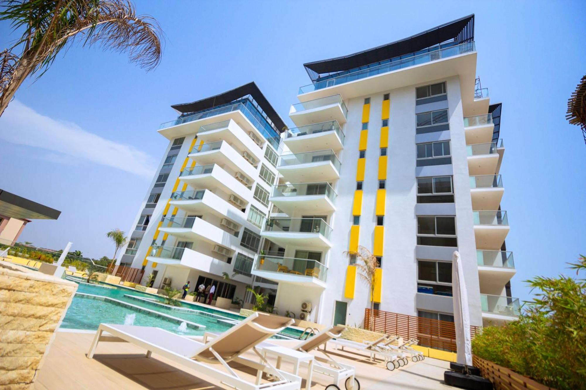 The Pavilion 1Bdr Luxury Apt Accra Esterno foto
